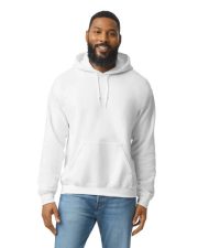 Buzo Adulto Unisex Capucha Blanco Gildan Ref. 18500