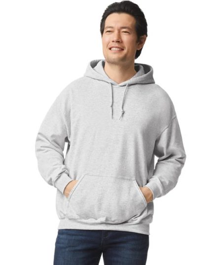 Buzo Adulto Unisex Capucha Gris Ceniza Ref. 18500